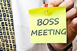 Boss meeting