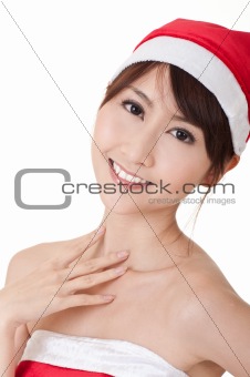 Chinese Christmas lady