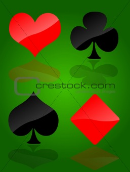 Card symbol set