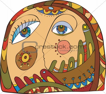 Abstract face