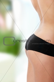 Woman's buttocks