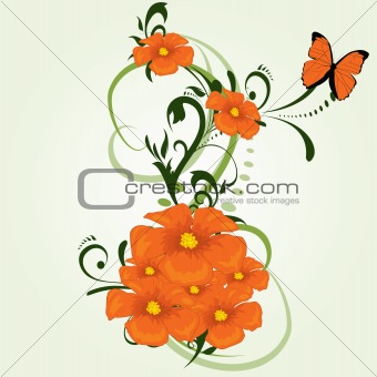 flower background design 