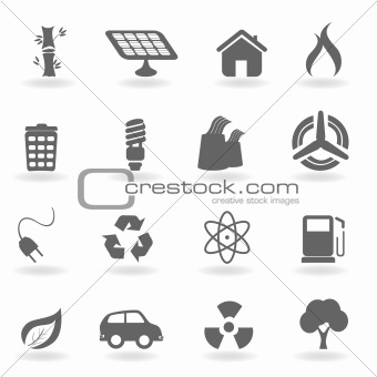 Ecology and environment symbols