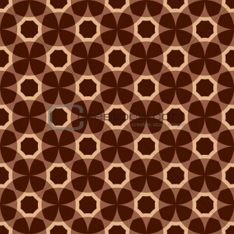 Brown  seamless pattern