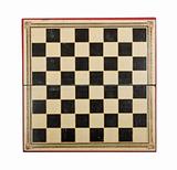 Antique chess board
