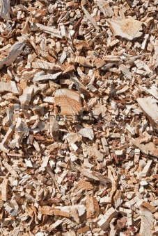 Wood chip background 