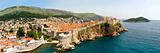 Dubrovnik walls panorama