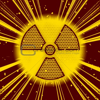 radioactive explosion