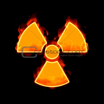 radioactive fire
