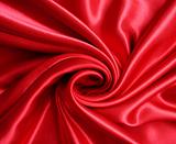 Smooth Red Silk as background 
