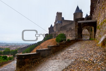 castle of Carcassonne - south of France