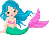 Mermaid baby Girl 
