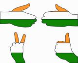 India hand signal