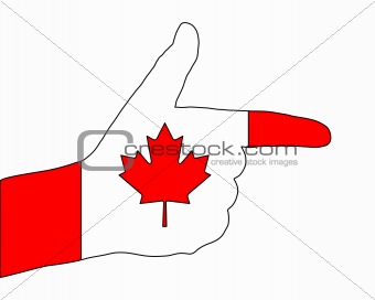 Canadian finger signal