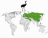 Common Crane breeding grounds