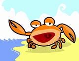 Crab in The Beach