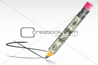 Dollar Pencil