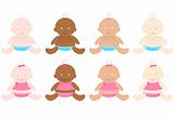 Multiracial Babies