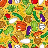 seamless vegetable pattern