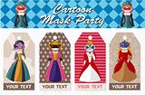 mask party card