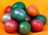 Easter dyed egg
