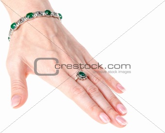 Feminine hand