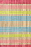 Colour small rug from bamboo