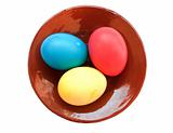 Easter colored  eggs