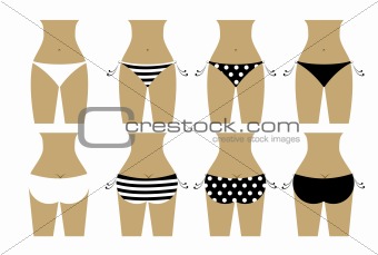 Bikini bottom design