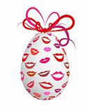 Kissed easter egg for your design