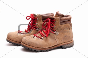 brown mountain boots