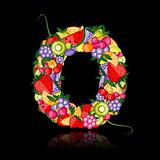 Fruit letter for your design. See others in my gallery