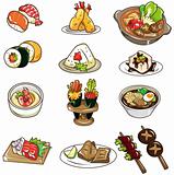 cartoon Japanese food icon
