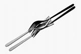 Tangled up forks