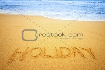 Holiday on the beach
