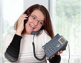 Support phone operator