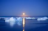 Summer night in Antarctica
