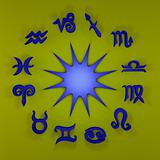 3D Star and Zodiac Signs
