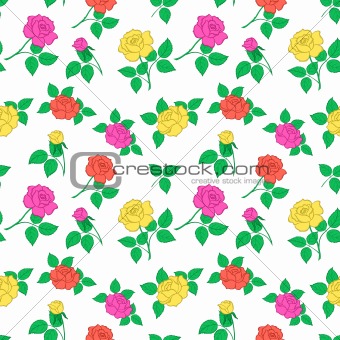 Background, flowers rose