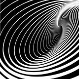 Spiral whirl movement. Abstract background.