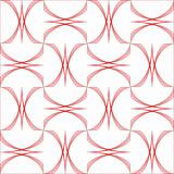 geometric arcs pattern isolated on white background