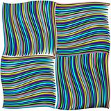 green and blue twisted stripes texture