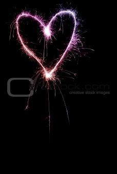 valentine sparkling heart