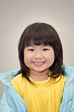 Cheerful Japanese girl