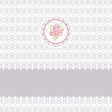 Cute greeting vector card with roses element design for easter o