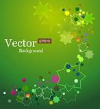 Grunge Floral Vector Background