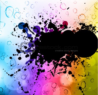 Abstract Rainbow Background 
