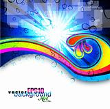 Rainbow Art Business Background for Flyers