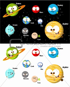 Cute Planets