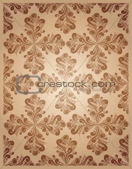 Floral Abstract Wallpaper